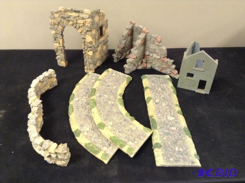 lot 218 image: Railroad Train Rock Scenery