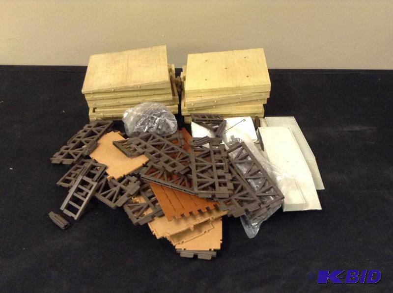 lot 270 image: Railroad Train Building & Base