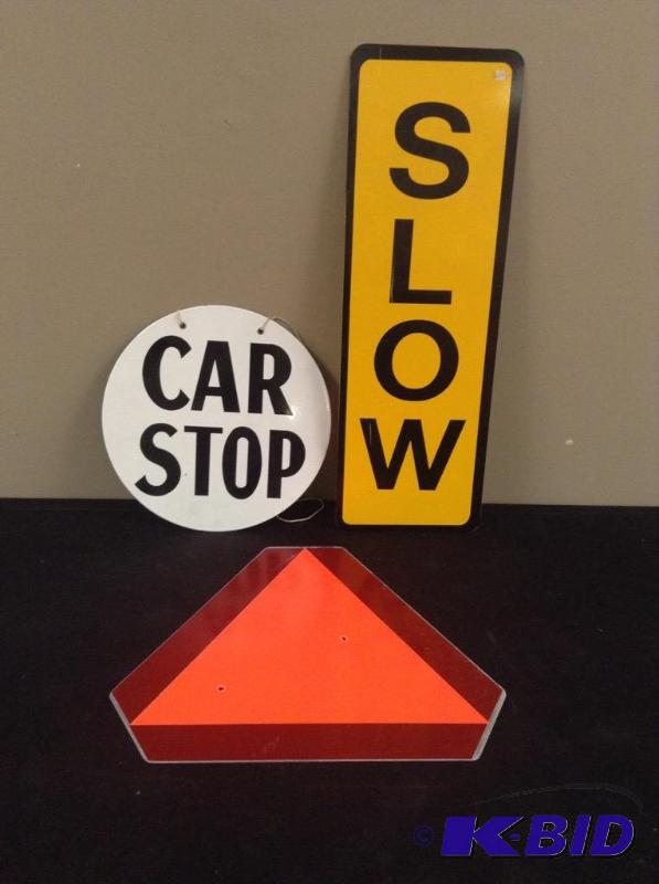 lot 272 image: 3 Vehicle Signs