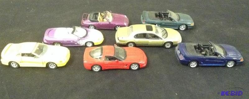 lot 296 image: 7 Die Cast Cars