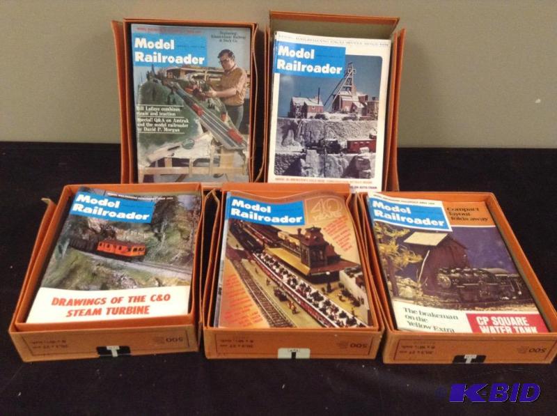 lot 315 image: Vintage Model Railroader Magazines