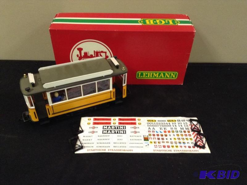 lot 37 image: LGB Lehmann 3600 Train Car G Scale