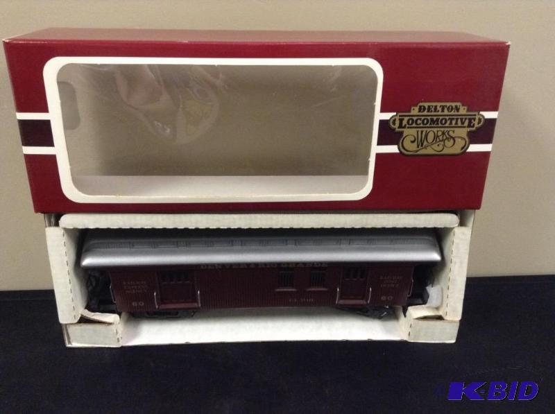 lot 39 image: Delton Lanes Postal Baggage #3282 Train Car