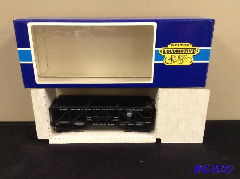 lot 44 image: Delton Locomotive Works East Broad Top Hopper Train Car