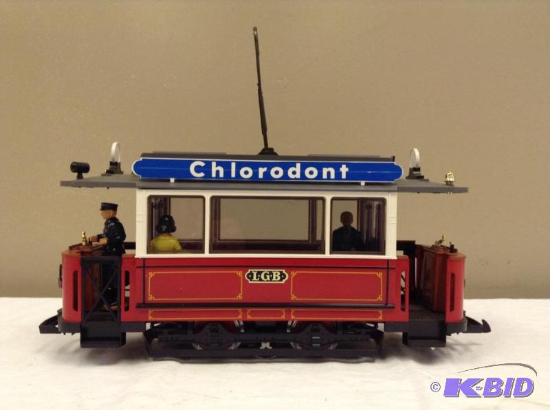 lot 54 image: LGB Lehmann Chlorodont Train Car G Scale