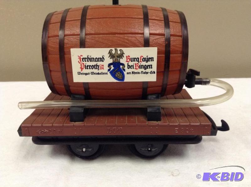 lot 58 image: LGB Lehmann Barrel Train Car