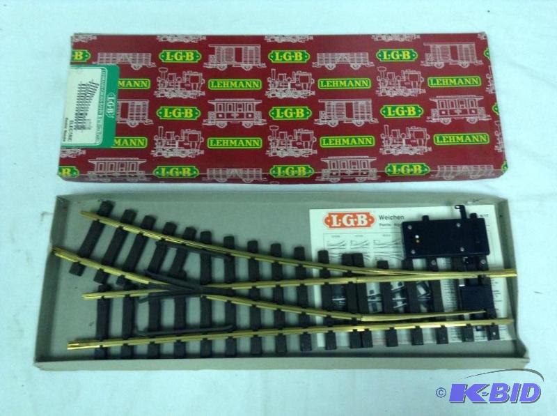 lot 85 image: LGB Lehmann #1605 N Right Switch Train Track