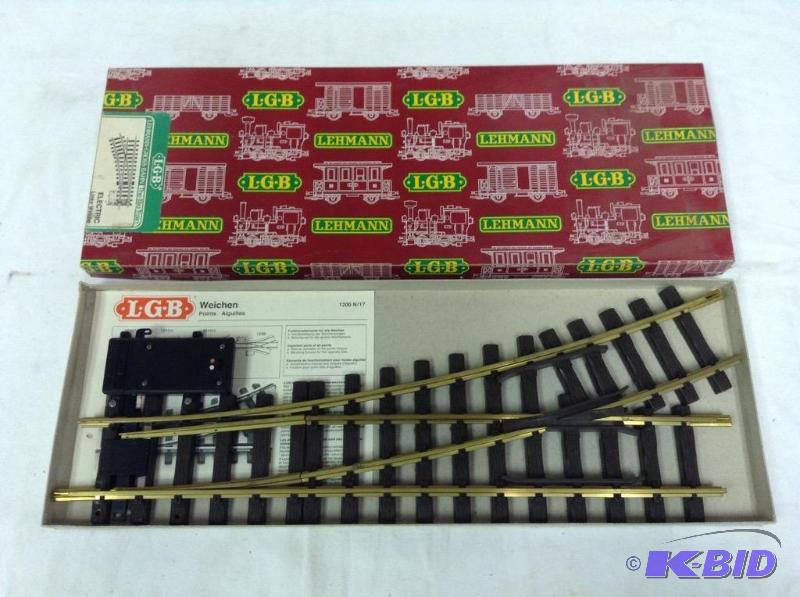 lot 88 image: LGB Lehmann #1615 N Left Switch Train Track