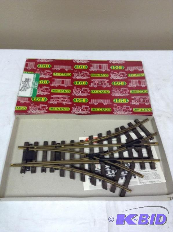 lot 98 image: LGB #1236 Three Way Train Switch Track