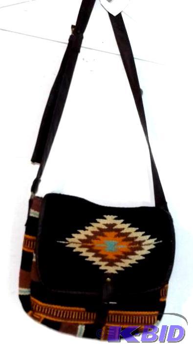 Brown multi satchel