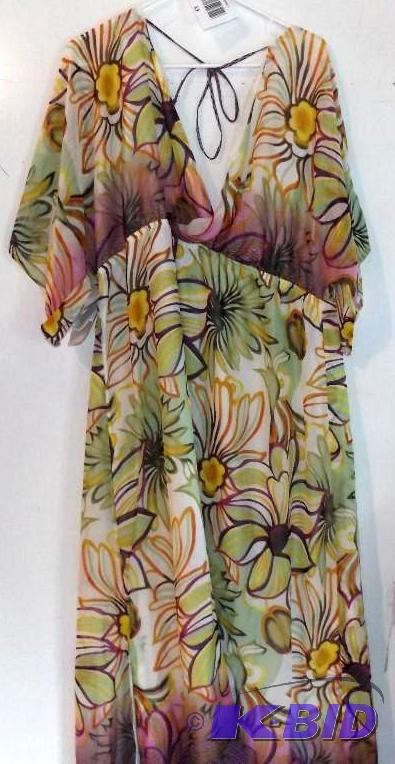 Ashro flower coverall multi color