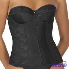 Dominique black corsette with lace