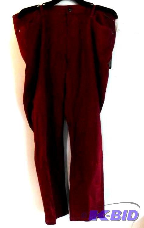 Monroe and Main red skinny jeans