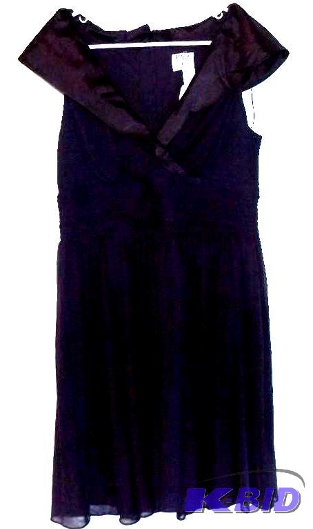 Monroe and Main plum knee high dress