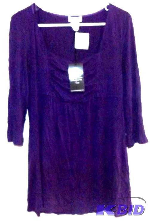 Monroe and Main purple top
