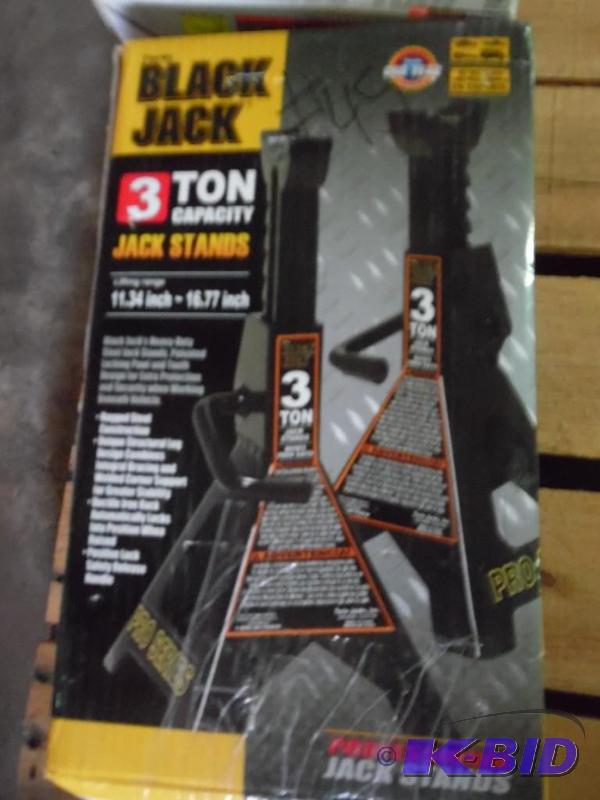 Black Jack 3 ton capacity jack stands