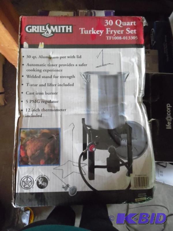 30 Quart Turkey Fryer Set