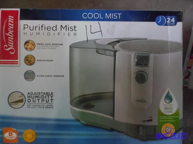 Sunbeam Purified Mist Humidifier