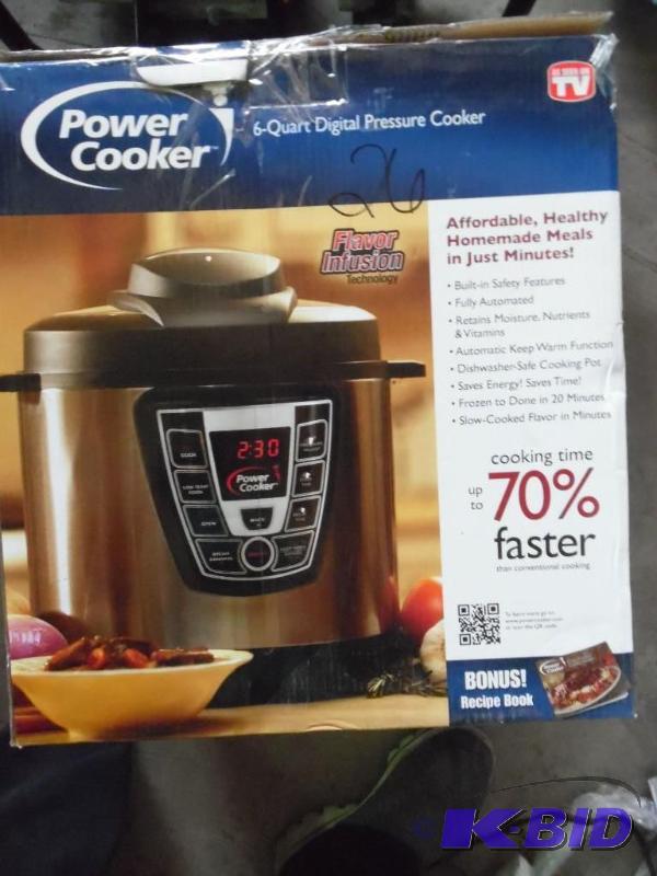 6 Quart Digital Pressure Cooker