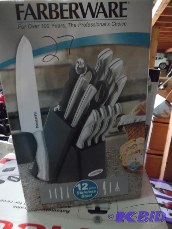 Faberware 12 Piece Stainless Steel Knife Set