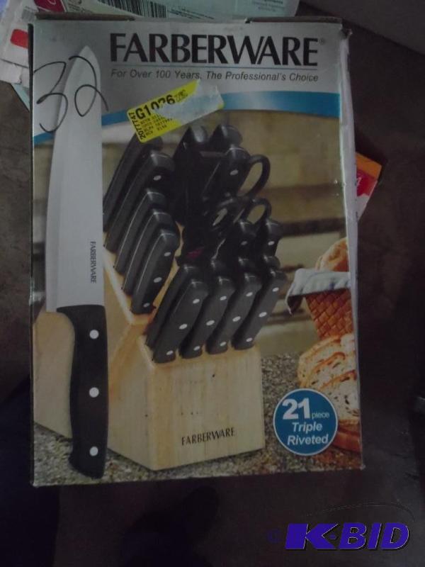 Farberware 21 Piece Knife Set
