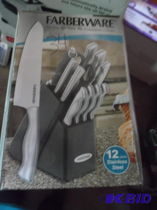 Faberware 12 Piece Stainless Steel Knife Set