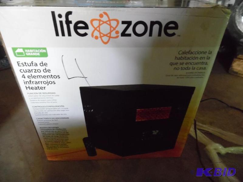 Life Zone 4 Element Infrared Quartz Heater
