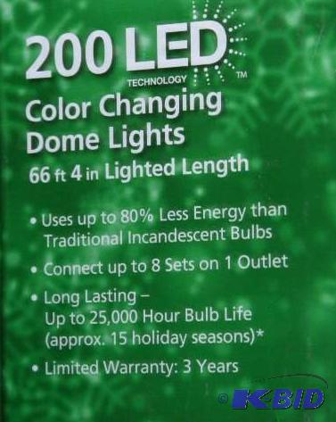 LED Dome Christmas Lights