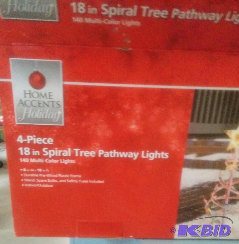 Christmas Tree Pathway Lights