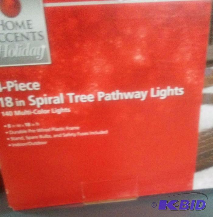 Christmas Tree Pathway Lights