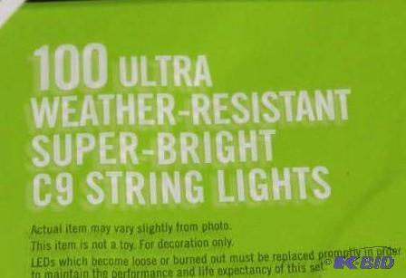 Roll of lights