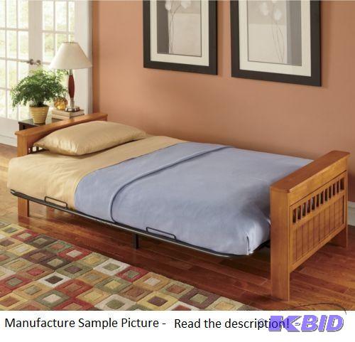 Wooden Arm Futon Frame - Frame Only - Cherry...