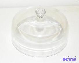 Large Glass Cake Cover - 10.5&quot diameter ...