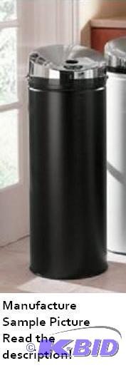Automatic Lift Trash Bin - Black - With a sim...
