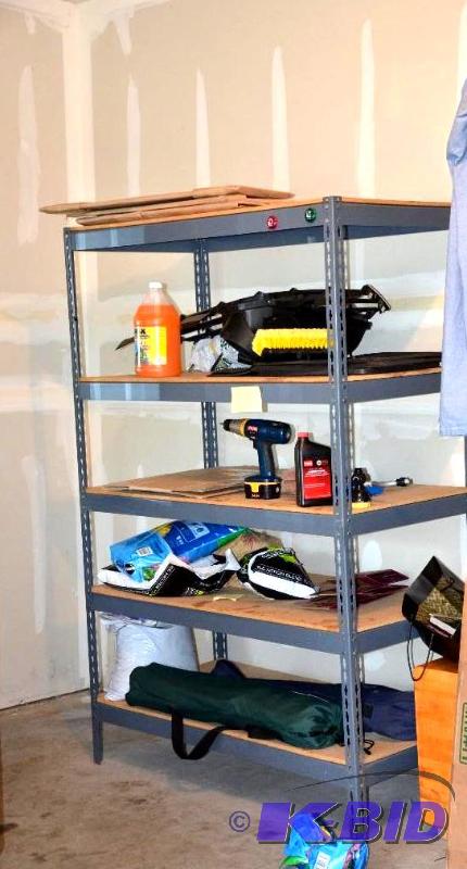 Pallet racking type of shelf 48x24x72 content...
