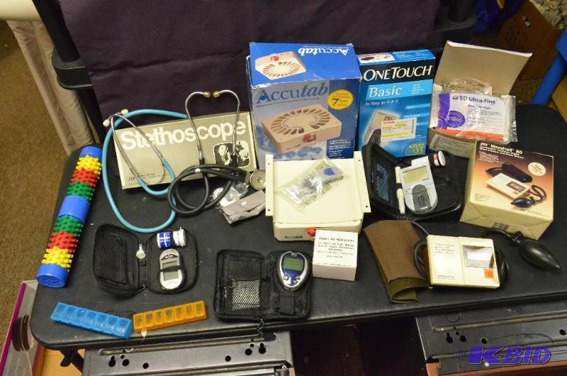lot 12 image: Medical Supplies including Accutab&nbspDisp...