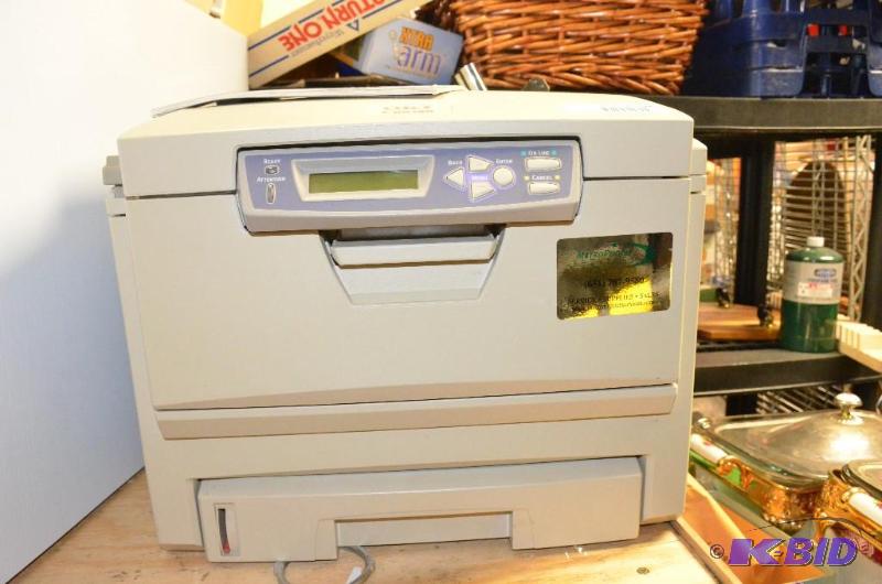lot 124 image: OKI CA 10 printer...