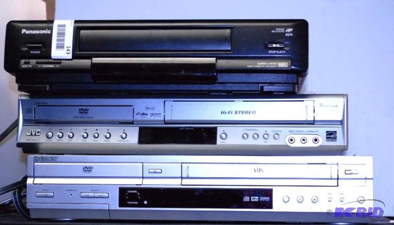 lot 143 image: 1 Panasonic VHS Player AG 1280 Proline and 2 ...