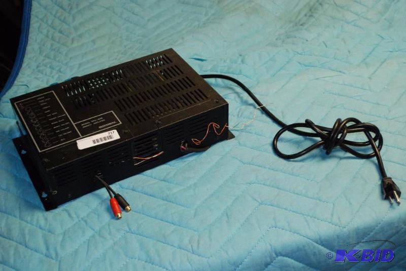 lot 217 image: Bogen TPU 60 B Amp...