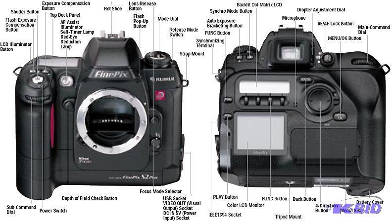 lot 237 image: 2 cameras- Digital Fuji Pro&nbspFinePix S2 p...