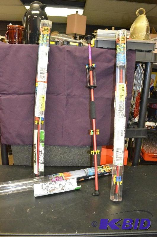 lot 26 image: 3 Firepower Blow Gun Kits - Sarbocane...