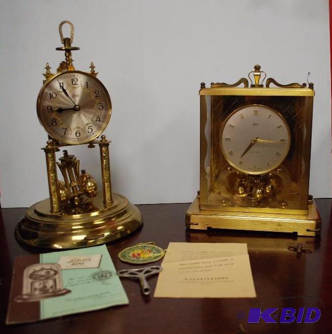 lot 38 image: Antique Schatz made in Germany Clock 1000 day...