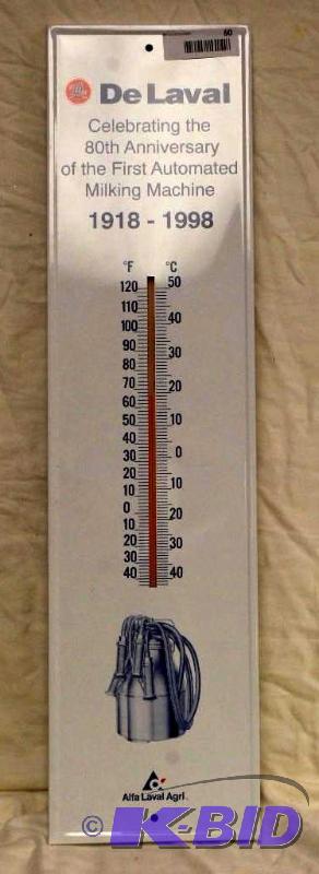 lot 60 image: DeLaval&nbspThermometer &quotcelebrating th...