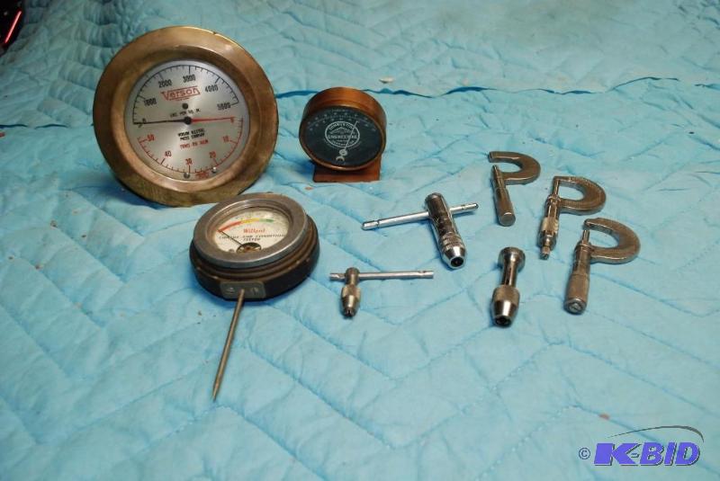 lot 64 image: Group of lactometers, Verson, Willard, Combus...