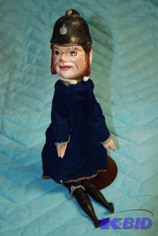 lot 79 image: Punch & Judy Figurine Puppet...