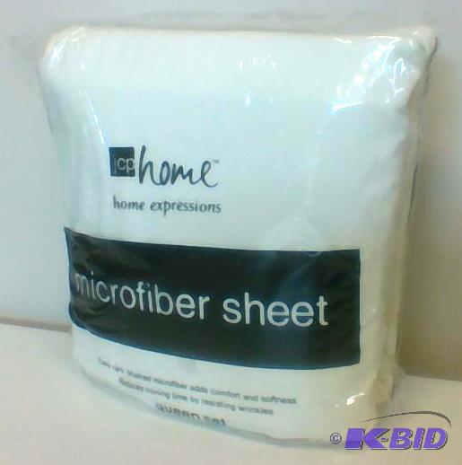 JCPenny Home Queen Microfiber Sheet Set Vanilla