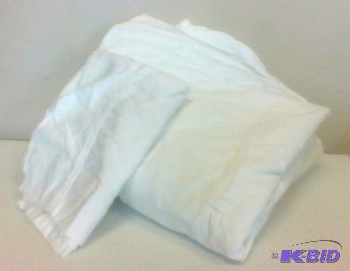 JCPenny Studio Queen Sheet Set White