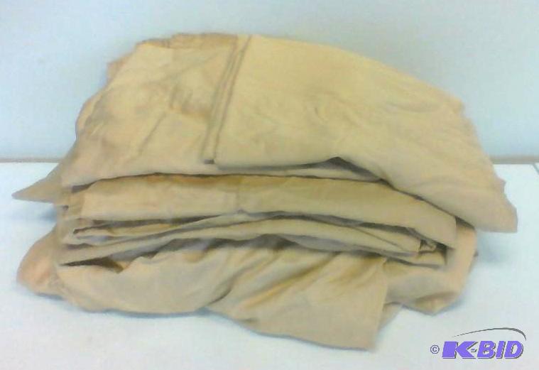 Royal Velvet Queen Sheet Set Dark Gold