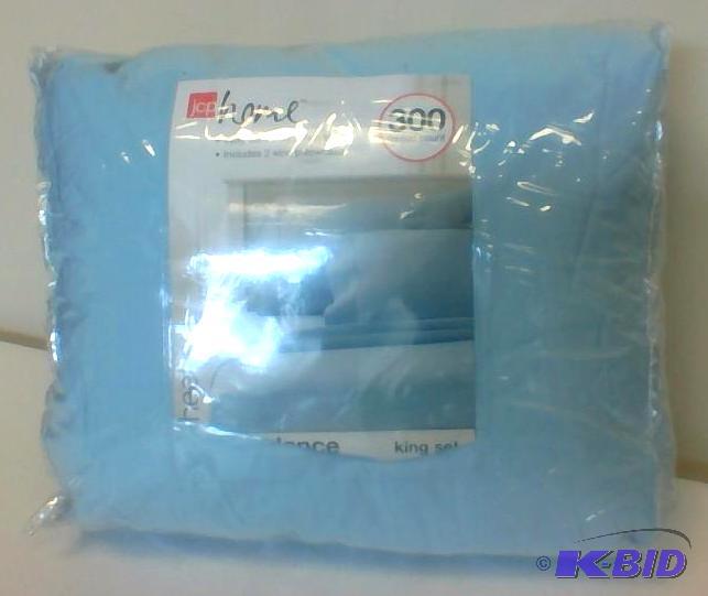 JCPenny Home King Sheet Set Bluebell
