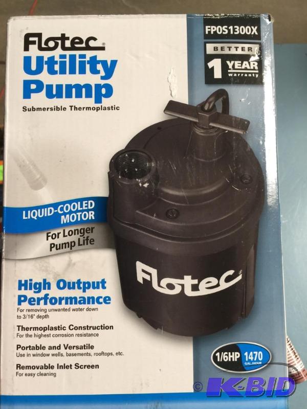 Used 16 hp utility pump